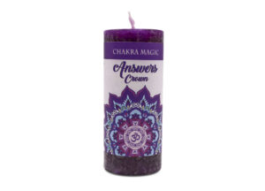 Answers Spell Candle for the Crown Chakra
