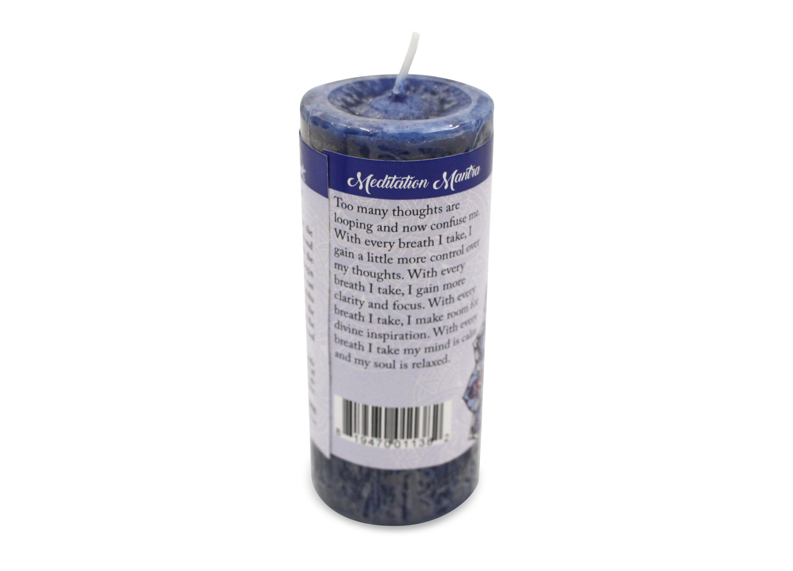 Clarity Spell Candle for the Third Eye Chakra - Crystal Dreams