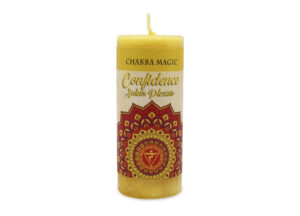 Confidence Spell Candle for the Solar Plexus Chakra