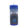 Empowered Spell Candle For Throat Chakra - Crystal Dreams