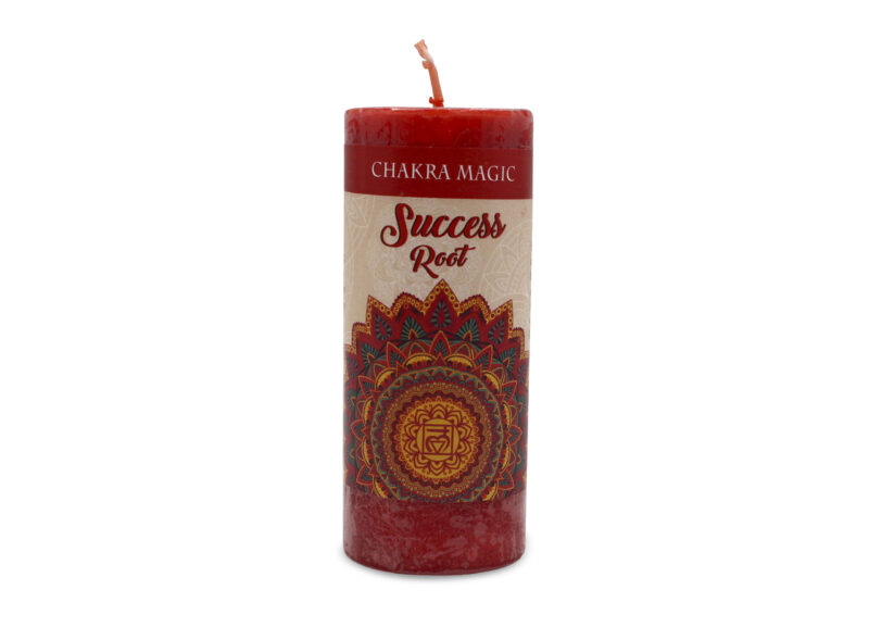 Success Spell Candle For Root Chakra - Crystal Dreams