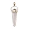 Clear Quartz Multifaceted Pendant Sterling Silver - Crystal Dreams