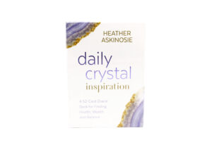 Cartes oracles “Daily Crystal Inspiration” (version anglaise seulement)