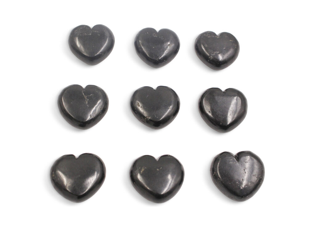 Medium Shungite Heart - Crystal Dreams