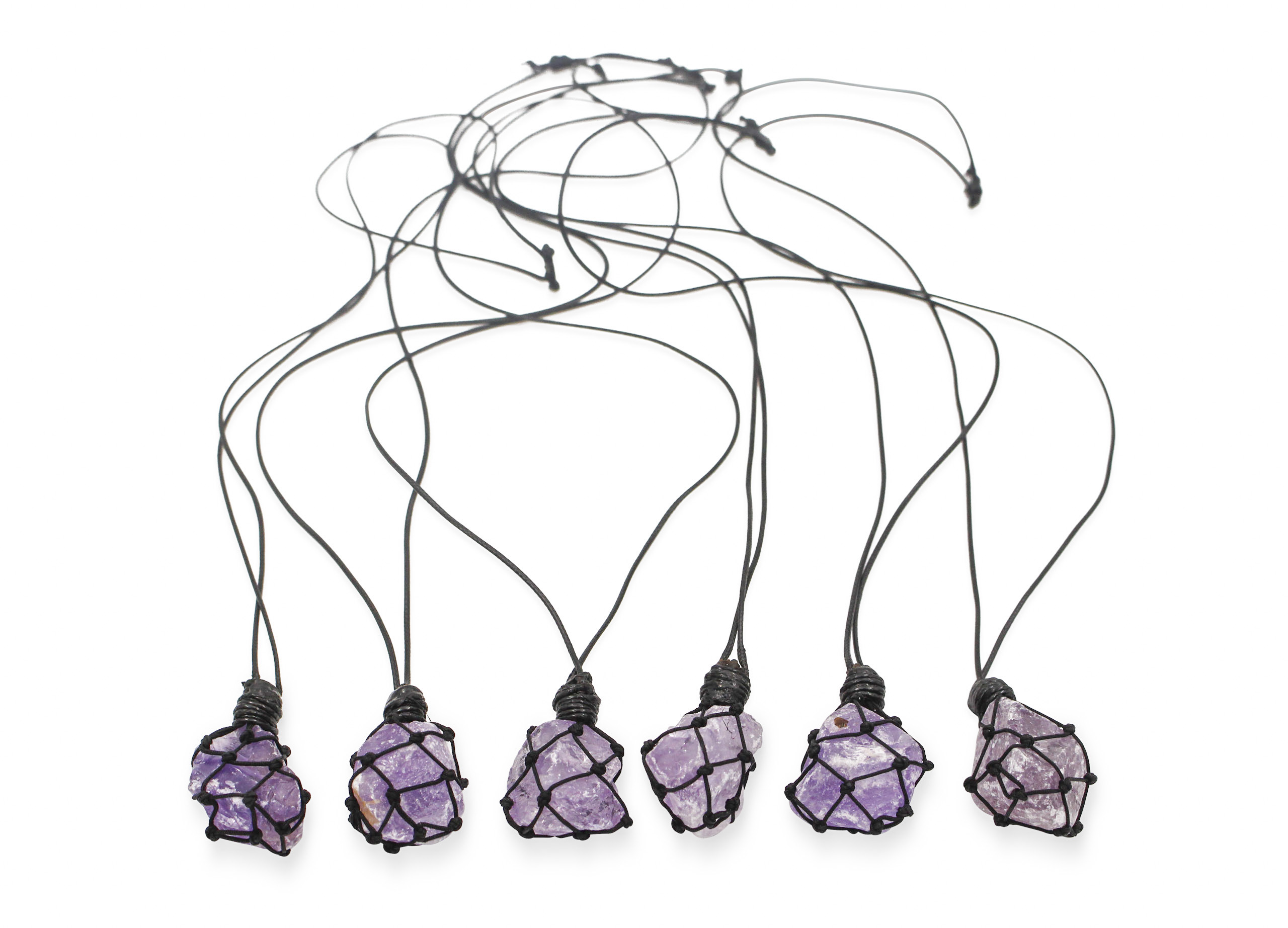 Rough Wrapped Necklace - Crystal Dreams