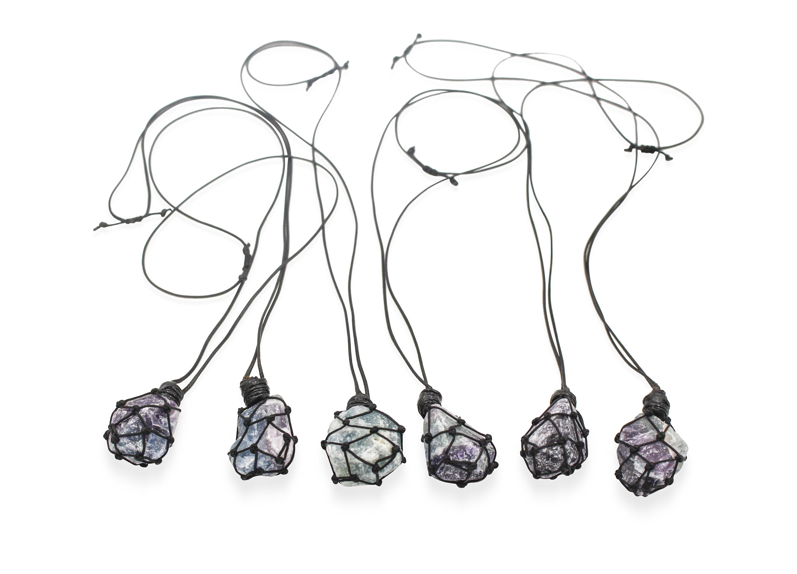 Rough Wrapped Necklace - Crystal Dreams