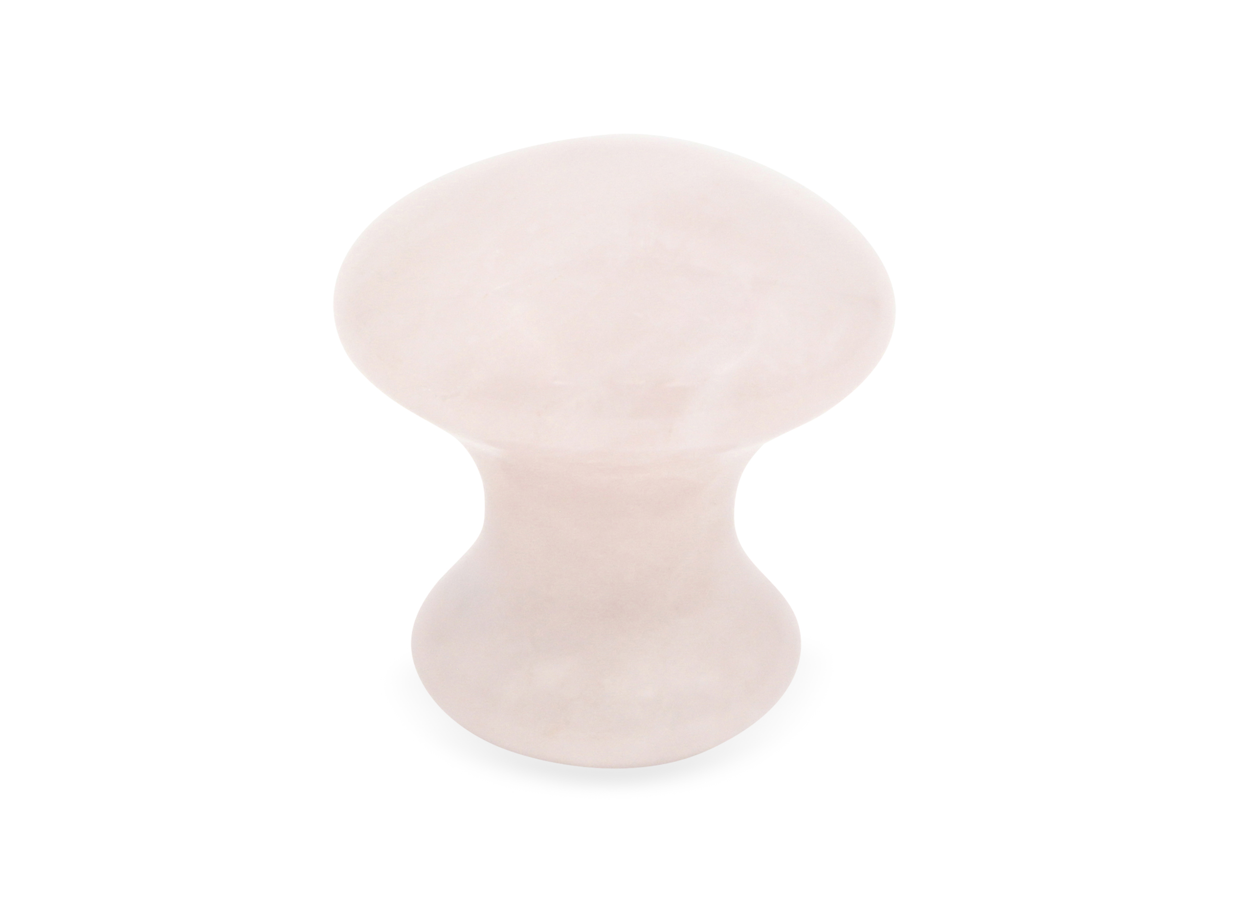 Rose quartz polished mushroom for massage (s) - Crystal Dreams