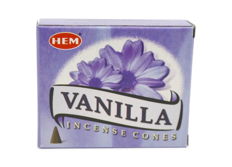 HEM Vanilla Incense Cone - Crystal Dreams