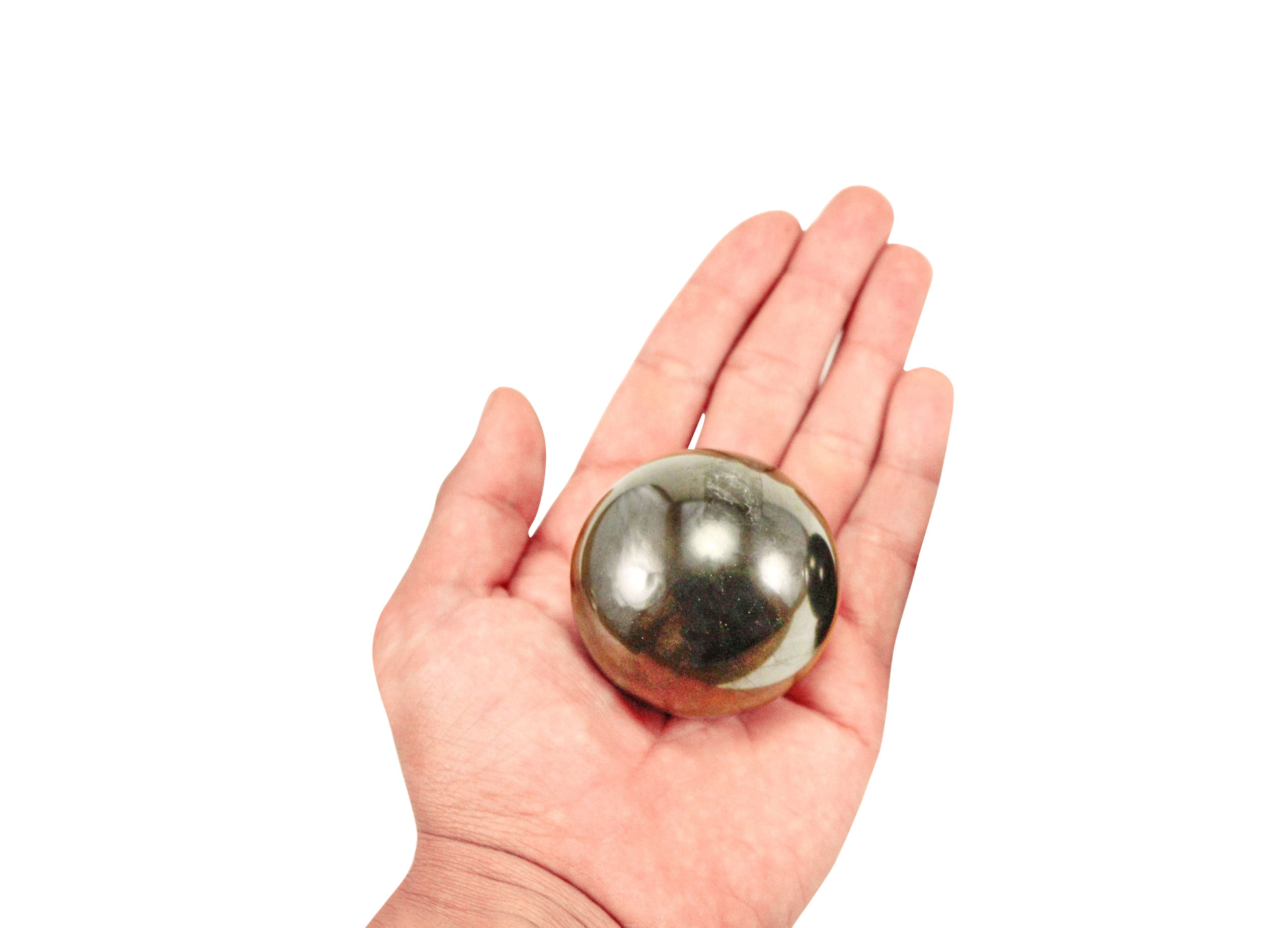 Shungite sphere 5 cm M Polished - Crystal Dreams