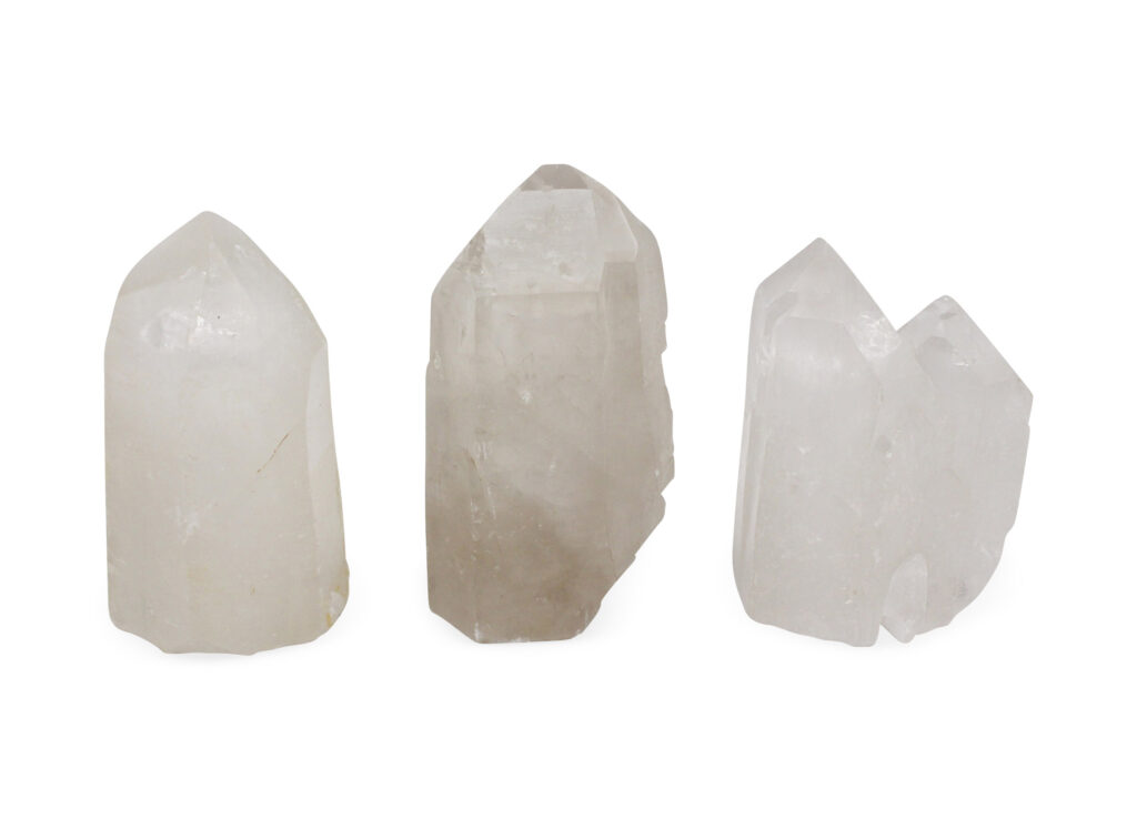 Clear Quartz Point Lamp - Crystal Dreams