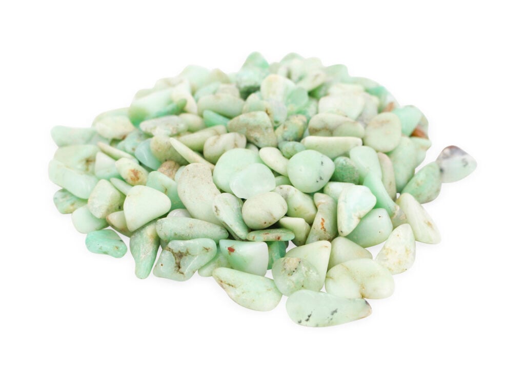 Chrysoprase Tiny Crystal Bag - Crystal Dreams