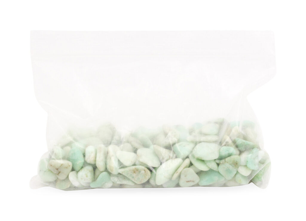 Chrysoprase Tiny Crystal Bag - Crystal Dreams