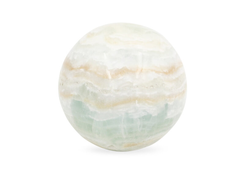Caribbean Blue Calcite Sphere - Crystal Dreams