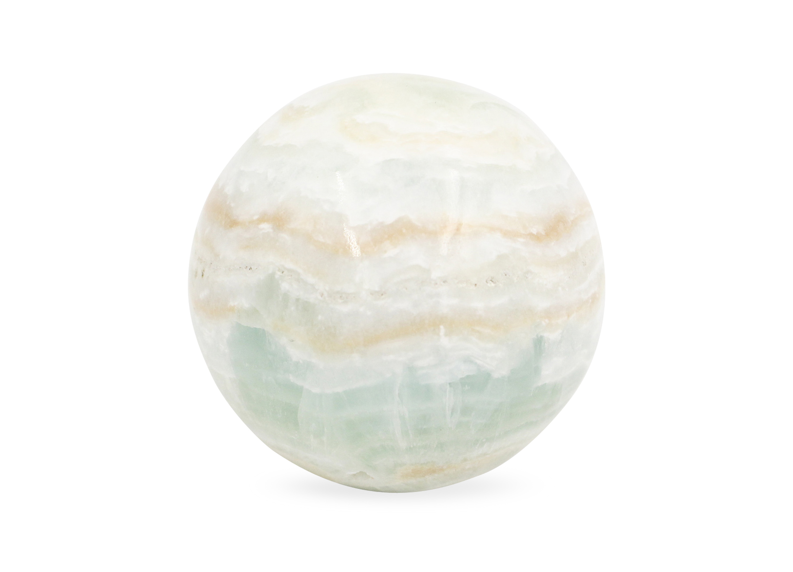 Caribbean Blue Calcite Sphere - Crystal Dreams