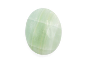 Green Calcite Palm Stone