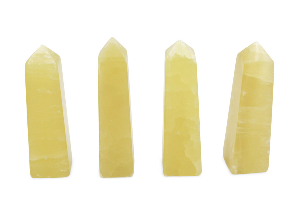Yellow Calcite Prism - Crystal Dreams