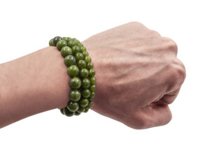 Bracelet en jade Canadien (4mm, 6mm, 8mm ou 10mm)