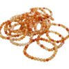 Orange Mixed Carnelian bracelet - Crystal Dreams