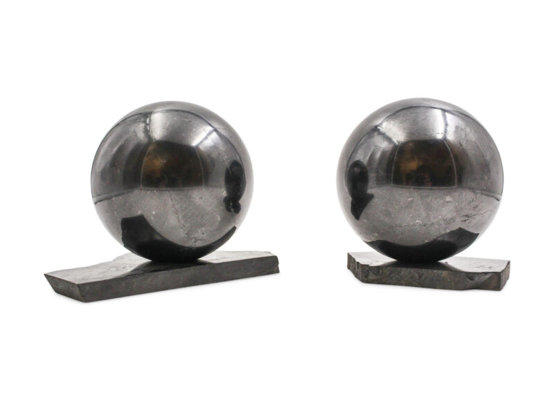 Shungite Sphere (XL) Polished - Crystal Dreams
