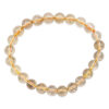 Quartz Rutilated Bracelet (4mm, 6mm, 8mm, or 10mm) - Crystal Dreams