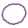 Amethyst Bracelet (4, 10 mm, 8 mm or 6mm) - Crystal Dreams