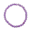 Amethyst Bracelet (4, 10 mm, 8 mm or 6mm) - Crystal Dreams