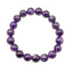 Amethyst Bracelet (4, 10 mm, 8 mm or 6mm) - Crystal Dreams