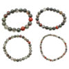 Bloodstone bracelet (4mm, 6mm, 8mm, 10mm) - Crystal Dreams