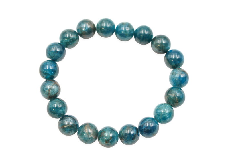 Apatite Bracelet ( 10 mm, 8 mm, 6mm or 4mm) - Crystal Dreams