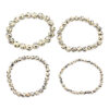 Dalmatian Jasper Bracelet (4mm, 6 mm, 8 mm or 10 mm) - Crystal Dreams