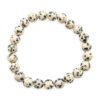 Dalmatian Jasper Bracelet (4mm, 6 mm, 8 mm or 10 mm) - Crystal Dreams