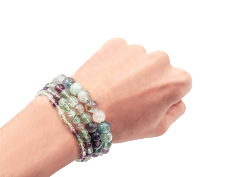 Fluorite Bracelet (4 mm, 6 mm, 8 mm or 10 mm)