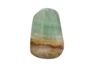 Banded Green Calcite Tumbled