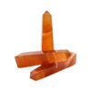 Honey Calcite Prism Point Tower - Crystal Dreams