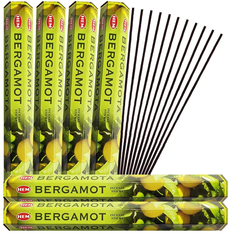 Hem Hexa Bergamot Incense - Crystal Dreams
