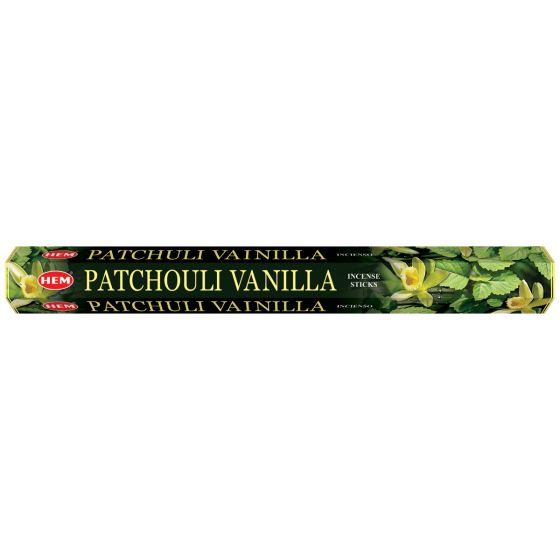 Hem Hexa Patchouli Vanilla Incense - Crystal Dreams