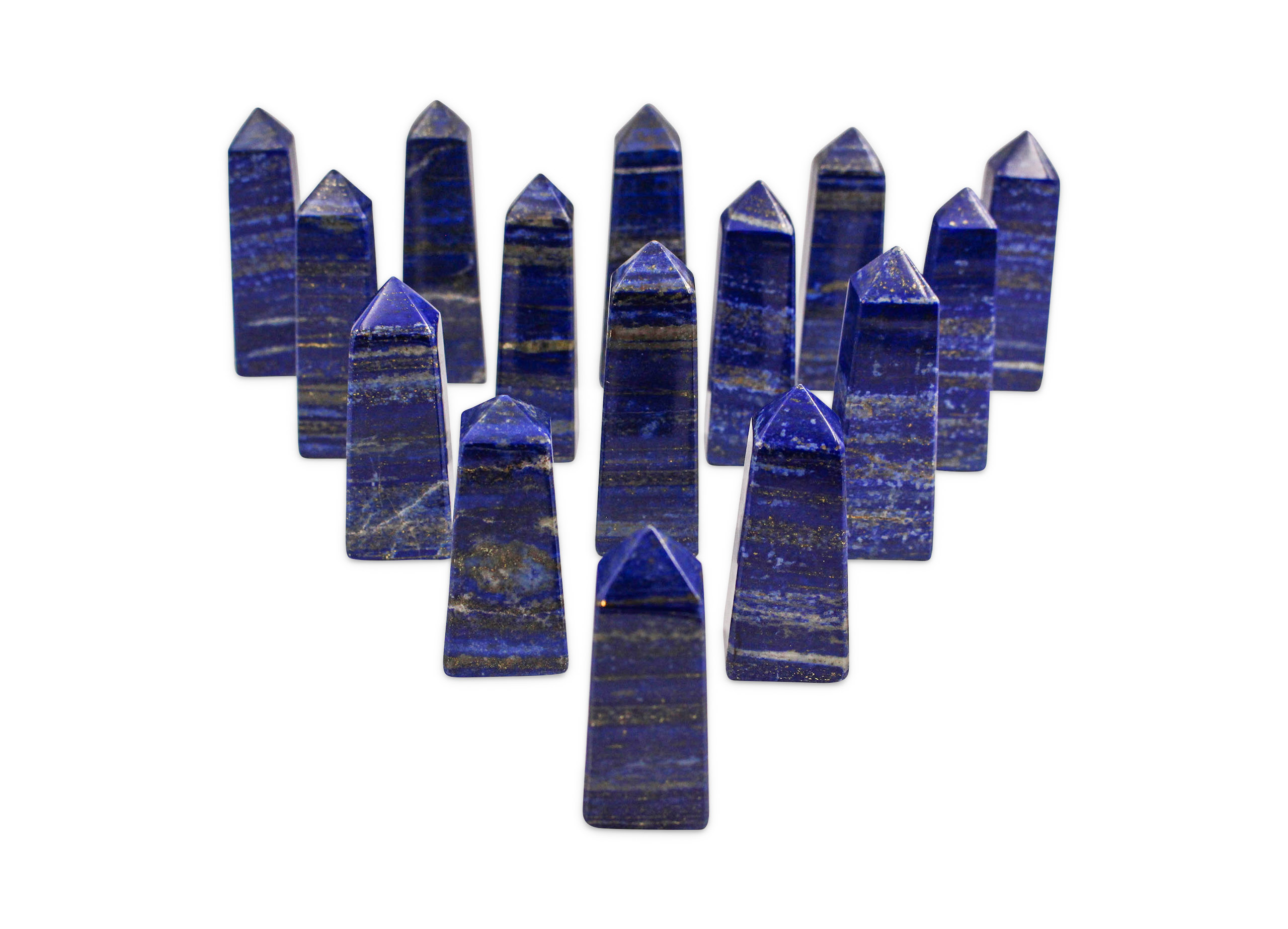 Lapis Lazuli Prism Point Tower - Crystal Dreams