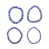 Lapis lazuli bracelet (4mm, 6mm, 8mm, or 10mm) - Crystal Dreams