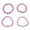 Lepidolite Bracelet (4mm, 6mm, 8mm, 10mm) - Crystal Dreams