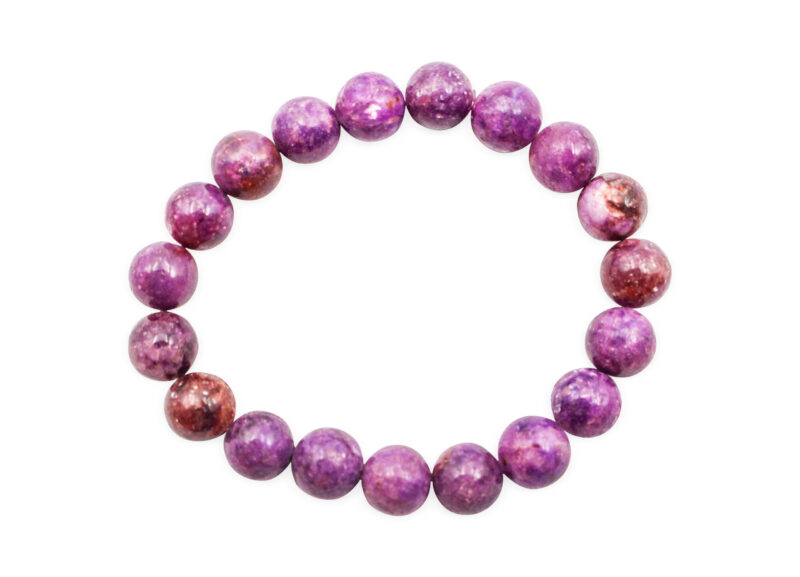 Lepidolite Bracelet (4 mm, 6 mm, 8 mm or 10 mm)