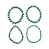 Malachite bracelet (4mm, 6mm, 8mm, or 10mm) - Crystal Dreams