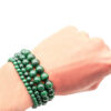 Malachite bracelet (4mm, 6mm, 8mm, or 10mm) - Crystal Dreams