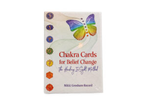 Cartes oracles “Chakra Cards for Belief Change” (version anglaise seulement)