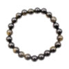 Golden Obsidian Bracelet (4mm, 6mm, 8mm, or 10mm) - Crystal Dreams