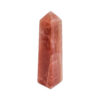 Strawberry Calcite Prism Point Tower - Crystal Dreams
