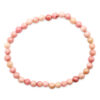 Rhodonite bracelet (4mm, 6mm, 8mm, or 10mm) - Crystal Dreams