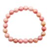 Rhodonite bracelet (4mm, 6mm, 8mm, or 10mm) - Crystal Dreams