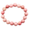 Rhodonite bracelet (4mm, 6mm, 8mm, or 10mm) - Crystal Dreams