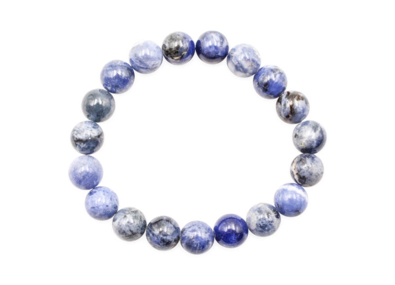 Sodalite Bracelet (4mm, 6mm, 8mm, 10mm) - Crystal Dreams