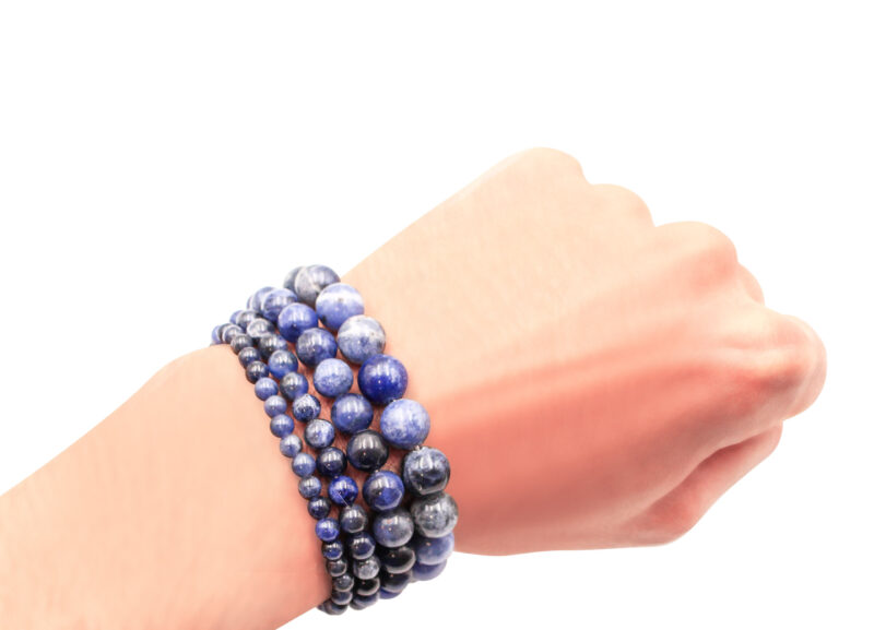 Sodalite Bracelet (4 mm, 6 mm, 8 mm or 10 mm)